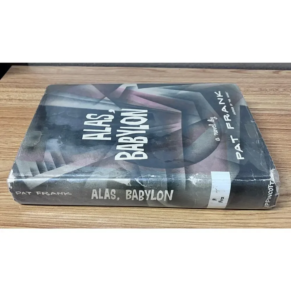 Alas, Babylon by Pat‎ Frank 1959 Hardcover 9th Printing Ex-Library